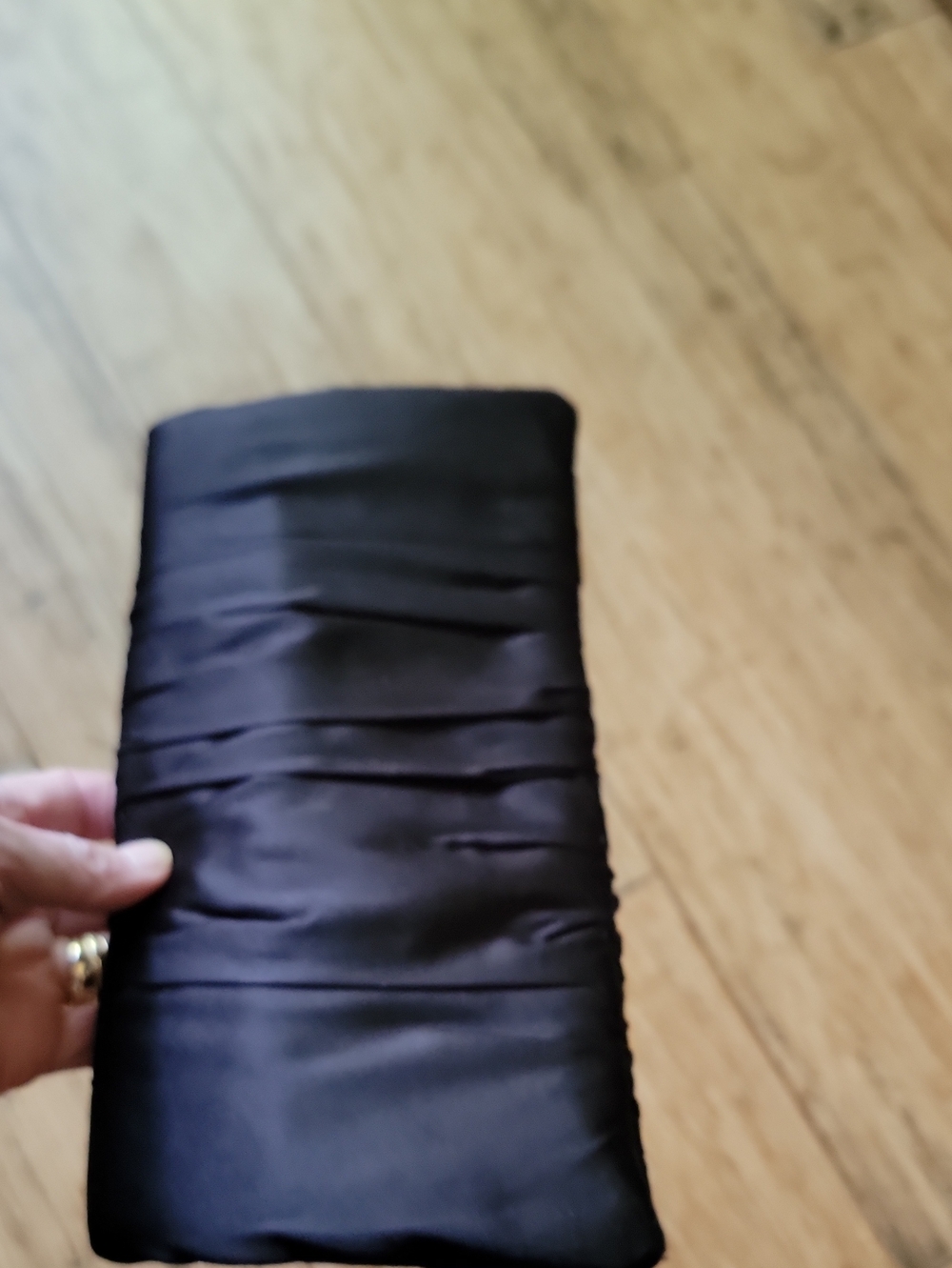Black Satin Steve Madden and Sequin Evening Clutch Set - Unbranded - Picture 2 of 11